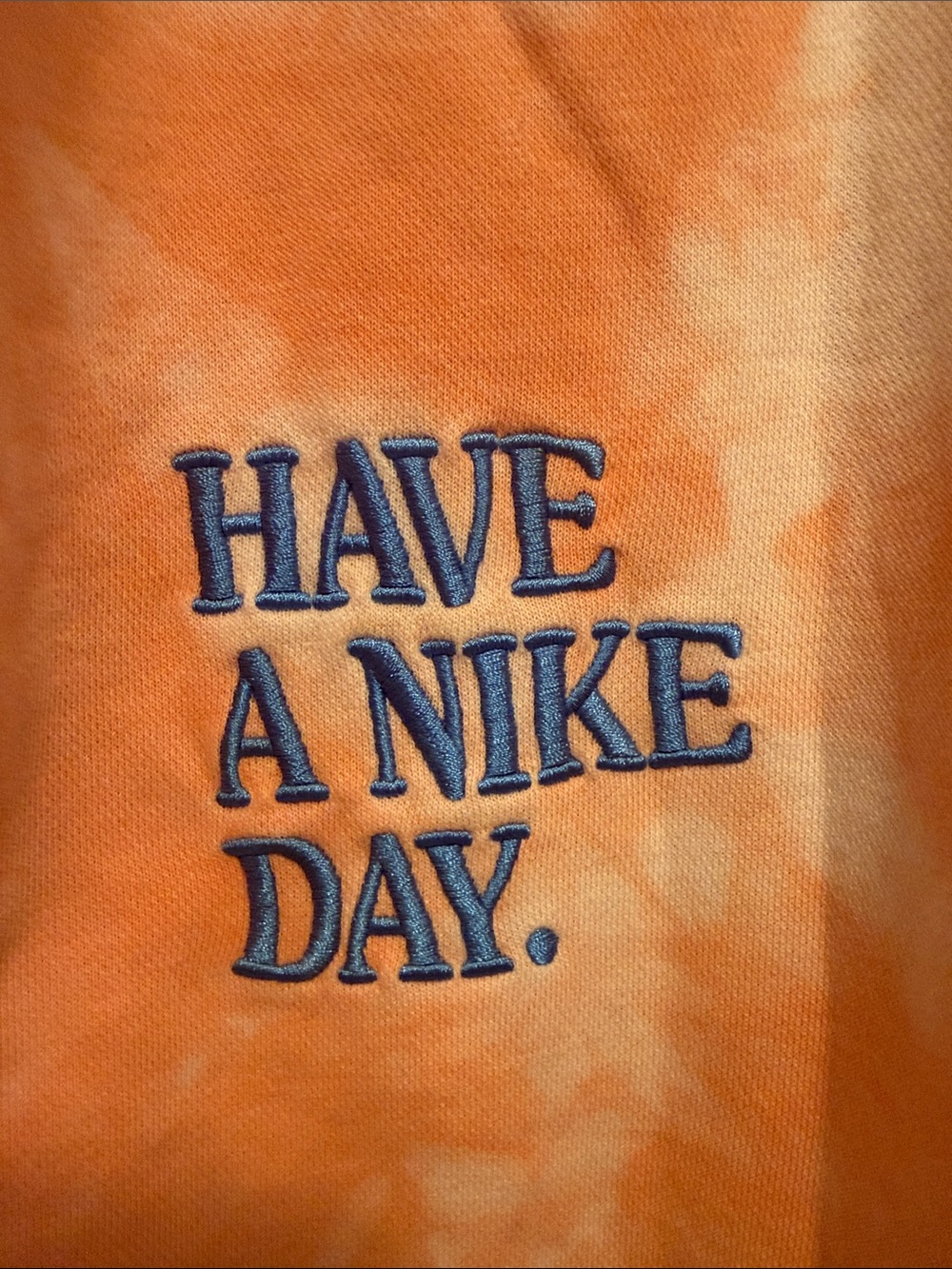 Nike Tie Dye French Terry Crewneck Sweatshirt - Picture 3 of 5